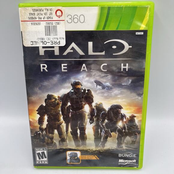 Halo: Reach  Xbox 360 Game (2010) PAL AUS Bungie - Picture 5 of 6